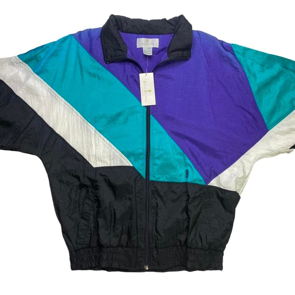 Vintage Bill Blass nylon‎ track jacket